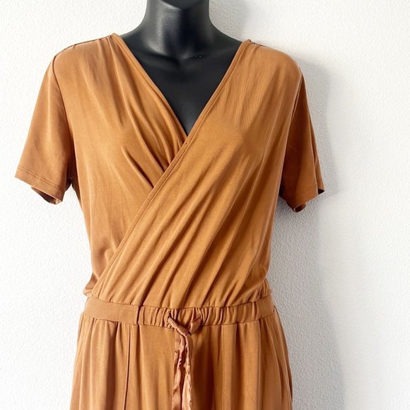 Heartloom Ulla Knit Brown Jumpsuit Size Small - Picture 4 of 13